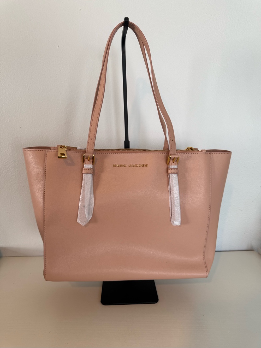 NWT Marc Jacobs Commuter Leather Tote Ballet Pink